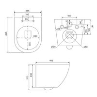 Комплект 3в1: подвесной унитаз, инсталляция и клавиша смыва IDDIS арт-BASBQ02i73 — фото 3, Комплекты унитаз + инсталляция