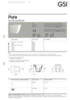 унитаз приставной PURA безободковый с водоворотной системой смыва Swirlflush фаянсовый агава матовый арт-881004 — фото 5, Приставные унитазы