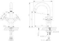 Товар: Смеситель для раковины Bravat Summer Rain F177111C-1, хром - фото 2 Смеситель для раковины Bravat Summer Rain F177111C-1, хром — фото 2, Смесители для раковины