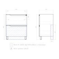 Товар: Тумба под раковину VIGO Neo 70 напольная белый (328) - фото 6 Тумба под раковину VIGO Neo 70 напольная белый (328) — фото 6, Тумбы под раковину