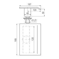 Товар: VOD7401 Водопад без переключателя - фото 2 VOD7401 Водопад без переключателя — фото 2, Изливы