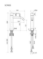 Товар: Смеситель для раковины SANCOS Etna, однорычажный, хром, SC9003CH - фото 3 Смеситель для раковины SANCOS Etna, однорычажный, хром, SC9003CH — фото 3, Смесители для раковины