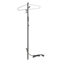 Товар: Электрический полотенцесушитель стойка мини, 30W, нержавеющая сталь, графит арт-704155015 - фото 3 Электрический полотенцесушитель стойка мини, 30W, нержавеющая сталь, графит арт-704155015 — фото 3, Электрические полотенцесушители