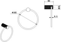 Товар: Держатель для полотенца Allen Brau Priority 4.0 6.31C14-MG графит браш - фото 2 Держатель для полотенца Allen Brau Priority 4.0 6.31C14-MG графит браш — фото 2, Полотенцедержатели