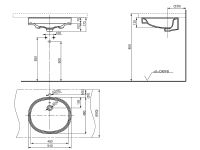 Товар: Public Раковина встраиваемая без отверстия под смеситель, цвет белый арт-LW764Y#XW - фото 3 Public Раковина встраиваемая без отверстия под смеситель, цвет белый арт-LW764Y#XW — фото 3, Раковины встраиваемые снизу