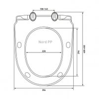 Сиденье BERGES Nord PP арт-015704 — фото 6, Сиденья для унитаза