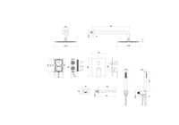 Товар: AQ1273BG ОБЕРОН Set 4 в 1 душевой комплект, шлиф. золото - фото 3 AQ1273BG ОБЕРОН Set 4 в 1 душевой комплект, шлиф. золото — фото 3, Встраиваемые душевые комплекты