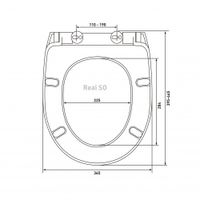 Сиденье BERGES Real SO арт-010703 — фото 5, Сиденья для унитаза