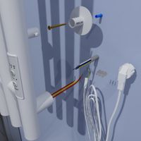 Полотенцесушитель Пэк сп Вектор 120*15 белый ВГП арт-ПэкспВектор12015белВГП — фото 7, Электрические полотенцесушители