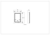 Товар: Шкаф зеркало для ванной с подсветкой Aquatek AQ7504-MLC, прямоугольное, сенсорное управление, 500*700*133 - фото 8 Шкаф зеркало для ванной с подсветкой Aquatek AQ7504-MLC, прямоугольное, сенсорное управление, 500*700*133 — фото 8, Зеркальные шкафы в ванную