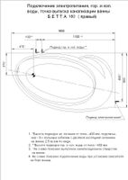 Товар: Акриловая ванна Aquatek Бетта 160 правая, без каркаса, без экрана, без гидромассажа BET160-0000170 - фото 6 Акриловая ванна Aquatek Бетта 160 правая, без каркаса, без экрана, без гидромассажа BET160-0000170 — фото 6, Акриловые ванны