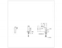 Смеситель для раковины Bravat Nizza F1353387CP-RUS, хром — фото 1, Смесители для раковины