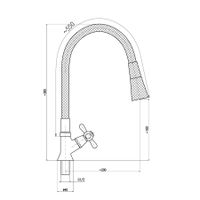 Товар: MORAVA - кран на одну воду арт-MK194/13S - фото 2 MORAVA - кран на одну воду арт-MK194/13S — фото 2, Краны