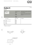 раковина накладная KUBE X 60x37 без перелива белый матовый арт-945309 — фото 5, Раковины накладные