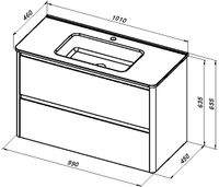 Товар: Тумба под раковину Allen Brau Gravity 100 1.370010.PGM платина матовый - фото 3 Тумба под раковину Allen Brau Gravity 100 1.370010.PGM платина матовый — фото 3, Тумбы под раковину