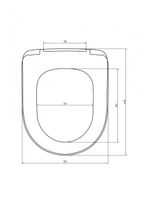 АЛЬКОР Сиденье для унитаза (дюропласт). САНТЕК арт-1WH301806 — фото 12, Сиденья для унитаза