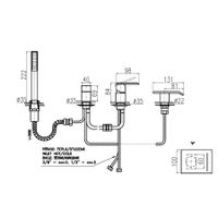 Товар: Смеситель для ванны Royal, арт-Royal1073.5P - фото 4 Смеситель для ванны Royal, арт-Royal1073.5P — фото 4, Смеситель для ванны