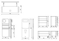FOGLIA Настенный блок с зеркалом арт-FL1060.01 — фото 2, Зеркала в ванную комнату