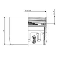 Аэратор NEOPERL CASCADE D22, внешний (34,8-37,8 л/мин), блистер. LEMARK арт-NP12301-BL — фото 2, Комплектующие для смесителей
