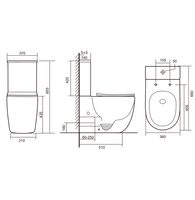Товар: Унитаз-компакт IBERICA BLANCA BILBAO MAXI Tornado белый арт-IB.BLM.124.1B1 - фото 10 Унитаз-компакт IBERICA BLANCA BILBAO MAXI Tornado белый арт-IB.BLM.124.1B1 — фото 10, Напольные унитазы