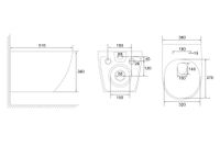Товар: Унитаз ABBER Ultra AC1301 подвесной белый с ультратонким ободком - фото 13 Унитаз ABBER Ultra AC1301 подвесной белый с ультратонким ободком — фото 13, Подвесные унитазы