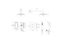 Товар: AQ1376BGM ЕВРОПА Set 3 в 1 душевой комплект, оружейная сталь - фото 2 AQ1376BGM ЕВРОПА Set 3 в 1 душевой комплект, оружейная сталь — фото 2, Встраиваемые душевые комплекты