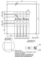 Накладка для сифона Allen Brau Priority 8.310N1-BBA черный браш — фото 2, Комплектующие для поддонов