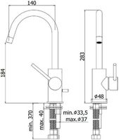 Товар: Смеситель для раковины Paffoni Light LIG078HG - фото 2 Смеситель для раковины Paffoni Light LIG078HG — фото 2, Смесители для раковины