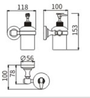 Товар: Дозатор CeramaLux арт-52012 - фото 2 Дозатор CeramaLux арт-52012 — фото 2, Дозаторы
