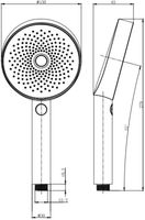 Душевая лейка Allen Brau Priority 5.31B20-GB золото — фото 9, Лейки для душа