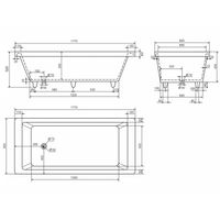 Товар: Ванна NESTOR 177 см из литьевого мрамора NOVA GEL / Aqua de Marco 1180WNES_GEL - фото 14 Ванна NESTOR 177 см из литьевого мрамора NOVA GEL / Aqua de Marco 1180WNES_GEL — фото 14, Ванны