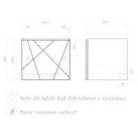 Товар: Тумба под раковину VIGO Geometry 50 подвесная белый (032) - фото 9 Тумба под раковину VIGO Geometry 50 подвесная белый (032) — фото 9, Тумбы под раковину