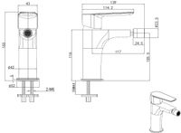 Смеситель для биде Allen Brau Eclipse 2.0 хром арт-5.E1A10-00 — фото 13, Смесители для биде