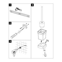 Ершик для унитаза SMOOTH LINE с держателем, графит арт-9766021 — фото 5, Ершики для унитаза