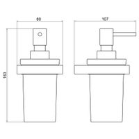 Дозатор Timo Petruma черное золото арт-15239/18 — фото 4, Дозаторы