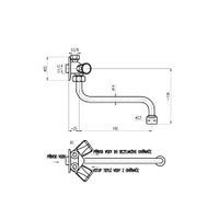 Настенный смеситель для бойлеров арт-EN001.1/21 — фото 2, Смесители для раковины