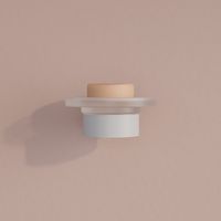 Мыльница, нержавеющая сталь, Petite, белый матовый, IDDIS, арт-PETWTSGi42 — фото 3, Мыльницы