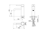 Товар: AQ1310BG ЕВРОПА смеситель для раковины 89, без донного клапана, шлиф. золото - фото 5 AQ1310BG ЕВРОПА смеситель для раковины 89, без донного клапана, шлиф. золото — фото 5, Смесители для раковины