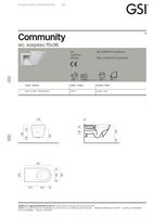 Товар: унитаз подвесной COMMUNITY безободковый с водоворотной системой смыва с водоворотной системой смыва Swirlflush фаянсовый белый арт-761511 - фото 7 унитаз подвесной COMMUNITY безободковый с водоворотной системой смыва с водоворотной системой смыва Swirlflush фаянсовый белый арт-761511 — фото 7, Подвесные унитазы