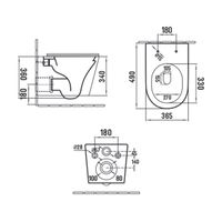 Товар: Унитаз подвесной Piatti VT1-11SMA, цвет антрацит матовый, ультратонкое soft-close сиденье - фото 10 Унитаз подвесной Piatti VT1-11SMA, цвет антрацит матовый, ультратонкое soft-close сиденье — фото 10, Подвесные унитазы