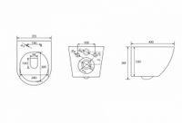 Товар: Унитаз ABBER Bequem AC1101TMG подвесной серый матовый, безободковый, смыв торнадо - фото 19 Унитаз ABBER Bequem AC1101TMG подвесной серый матовый, безободковый, смыв торнадо — фото 19, Подвесные унитазы