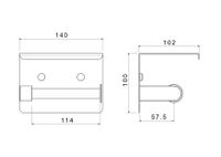 Товар: AQ4939BG ЕВРОПА бумагодержатель с полкой, шлиф. золото - фото 6 AQ4939BG ЕВРОПА бумагодержатель с полкой, шлиф. золото — фото 6, Держатели туалетной бумаги
