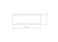 Экран фронтальный к ванне Лугано/Либерти 160см EKR-F0000089 — фото 5, Экраны для ванн