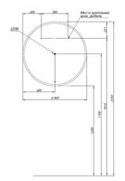 Зеркало Aquanet Арт 90 RGB LED арт-00334547 — фото 7, Зеркала в ванную комнату