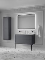 Опора мебельная, 2 шт, массив березы, 30 см, черный, Optima Home, IDDIS, арт-OPH30B1i96 — фото 3, Комплектующие для мебели в ванной