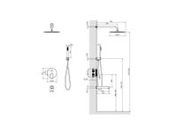 Товар: AQ1173BGM БЕТТА Set 4 в 1 душевой комплект, оружейная сталь - фото 4 AQ1173BGM БЕТТА Set 4 в 1 душевой комплект, оружейная сталь — фото 4, Встраиваемые душевые комплекты