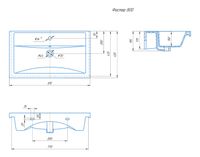 Товар: Комплект мебели для ванной Монте 80 (Благородный Бежевый) 1079101 - фото 13 Комплект мебели для ванной Монте 80 (Благородный Бежевый) 1079101 — фото 13, Комплекты мебели для ванной