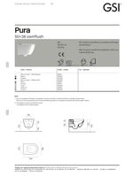 Товар: унитаз подвесной PURA безободковый с водоворотной системой смыва Swirlflush фаянсовый агава матовый арт-881604 - фото 8 унитаз подвесной PURA безободковый с водоворотной системой смыва Swirlflush фаянсовый агава матовый арт-881604 — фото 8, Подвесные унитазы