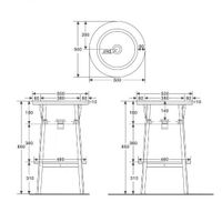 Товар: Консоль с керамической раковиной ABBER Bequem AC2130MK хаки матовый - фото 4 Консоль с керамической раковиной ABBER Bequem AC2130MK хаки матовый — фото 4, Консоли для раковины