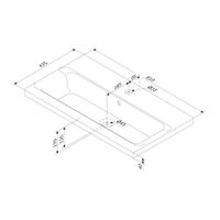M90WCC0802WG GEM, Раковина мебельная, керамическая, 80 см, встроенная, цвет: белый, глянец — фото 2, Раковины